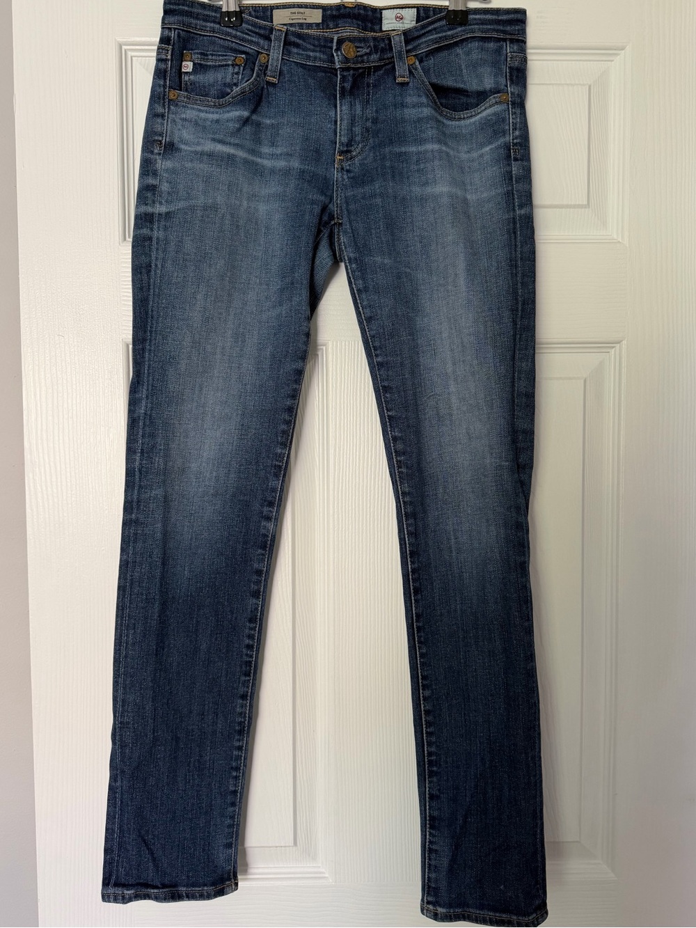 Ag Adriano Goldschmmied “The Stilt” Cigarette Leg Jeans